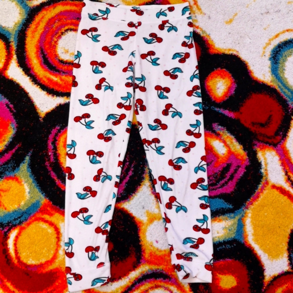 Cherry pj pants